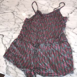 printed romper